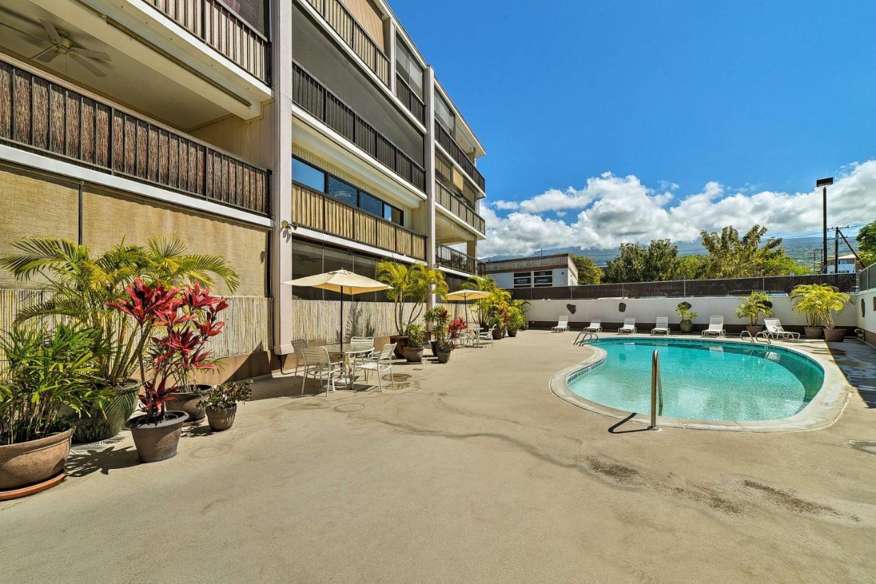 Downtown Air Conditioned Condo Walk To Beaches Kailua-Kona Luaran gambar